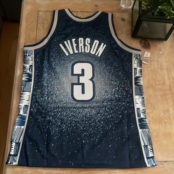 Mitchell & Ness Other - Georgetown Allen Iverson Jersey